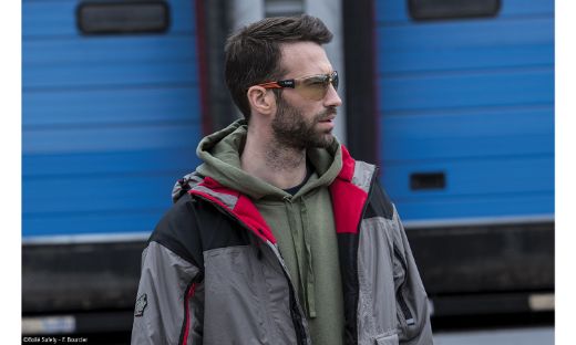 Picture of Bollé NESS+ Orange / Black Temples Platinum AS/AF CSP Lens