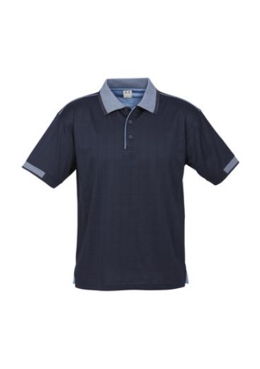 Picture of Biz Collection MENS NOOSA SELF CHECK POLO