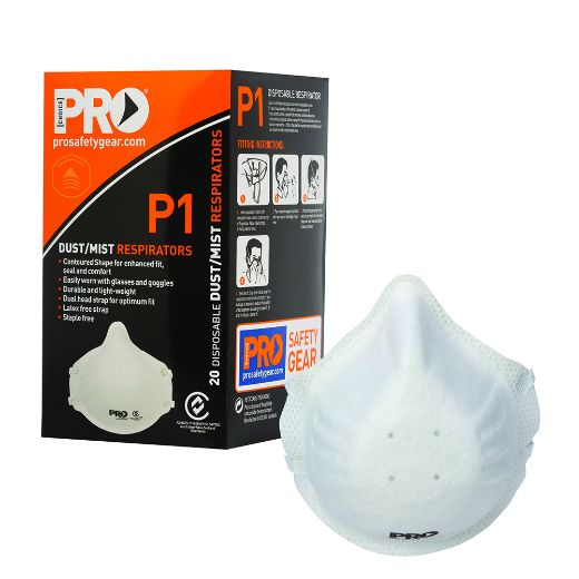 Picture of DUST MASKS P1 - BOX OF 20 MASKS