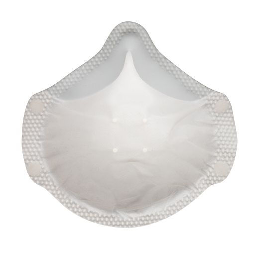 Picture of RESPIRATOR P2, NO VALVE * NOW WITH IMPROVED NOSE FLANGE * - BOX OF 20 MASKS