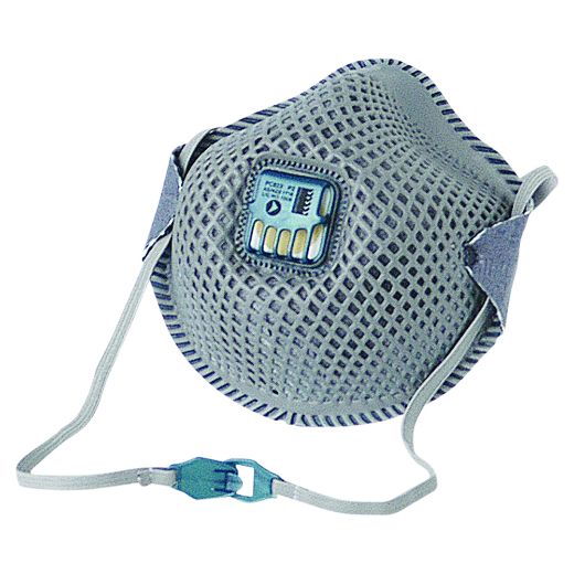 Picture of PRO-MESH RESPIRATOR P2, WITH VALVE & CARBON FILTER - BOX OF 12 MASKS