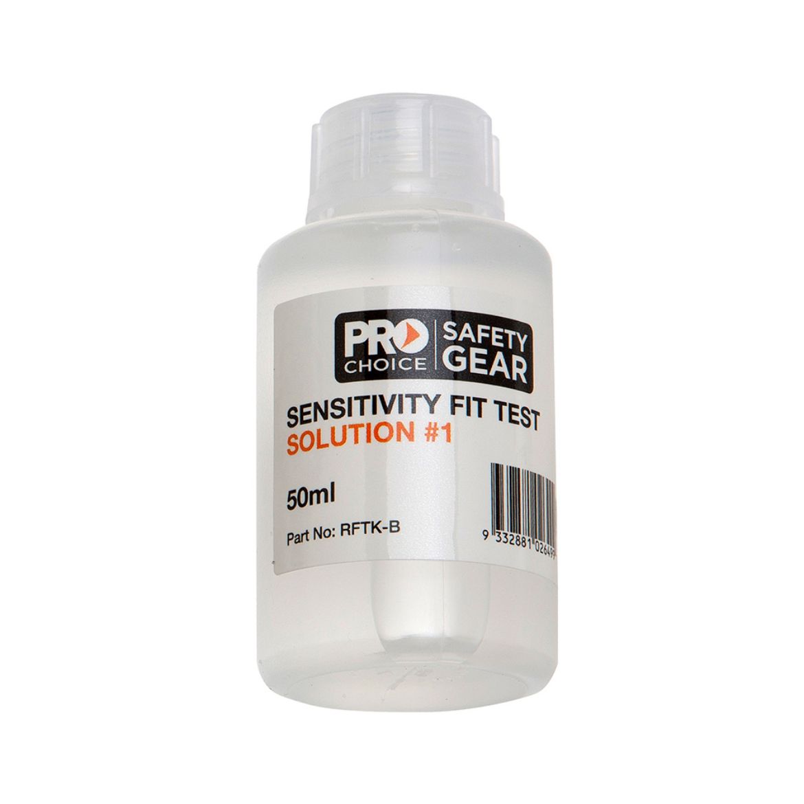 Picture of PRE-MIXED BOTTLE BITTER SENSITIVITY SOLUTION #1 FOR QUALITATIVE RESPIRATORY FIT TEST KIT - 50ML
