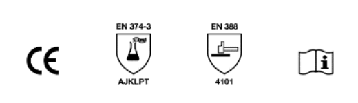 Picture of GREEN NITRILE - LENGTH 33CM