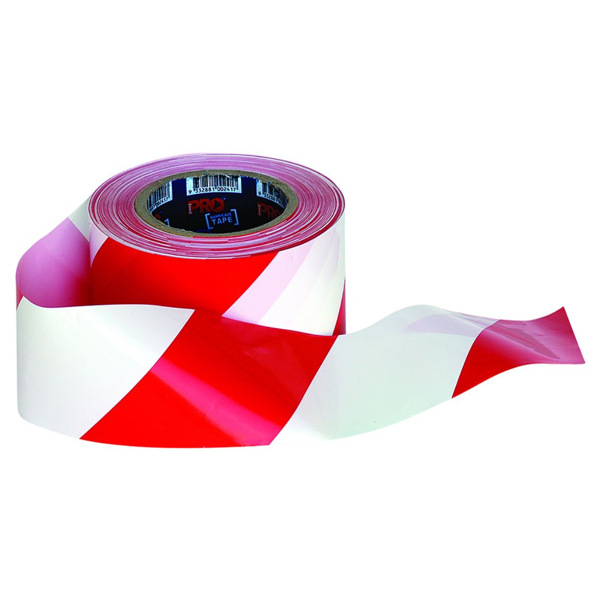 Picture of RED/WHITE HAZARD TAPE - 100M X 75MM