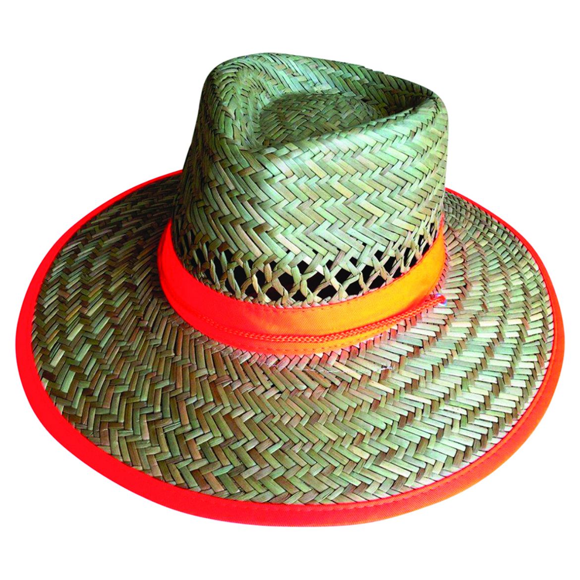 Picture of STRAW HAT WITH HI VIZ BAND