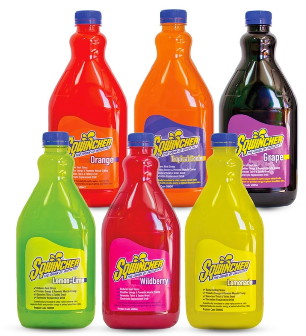Picture of Sqwincher - 2L Concentrate Assorted Flavours - Carton (6 bottles per carton)