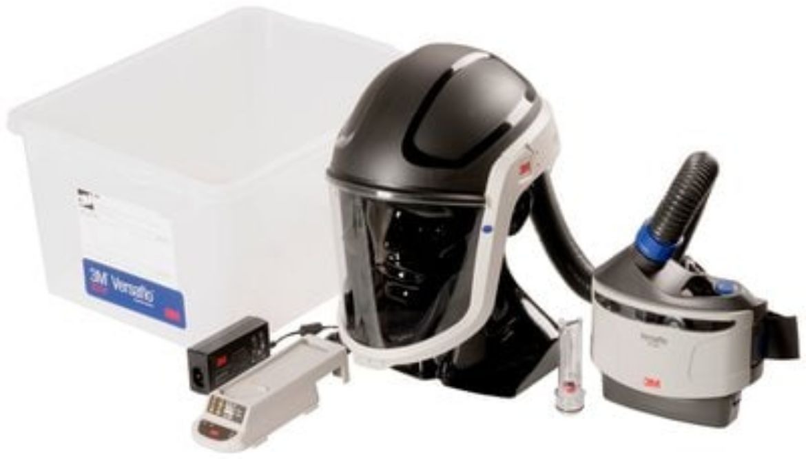 Picture of TR-300+ PAPR Kit c/w M-307C Helmet F/seal c/w Charger P3 filter and tote bin (Full Kit)