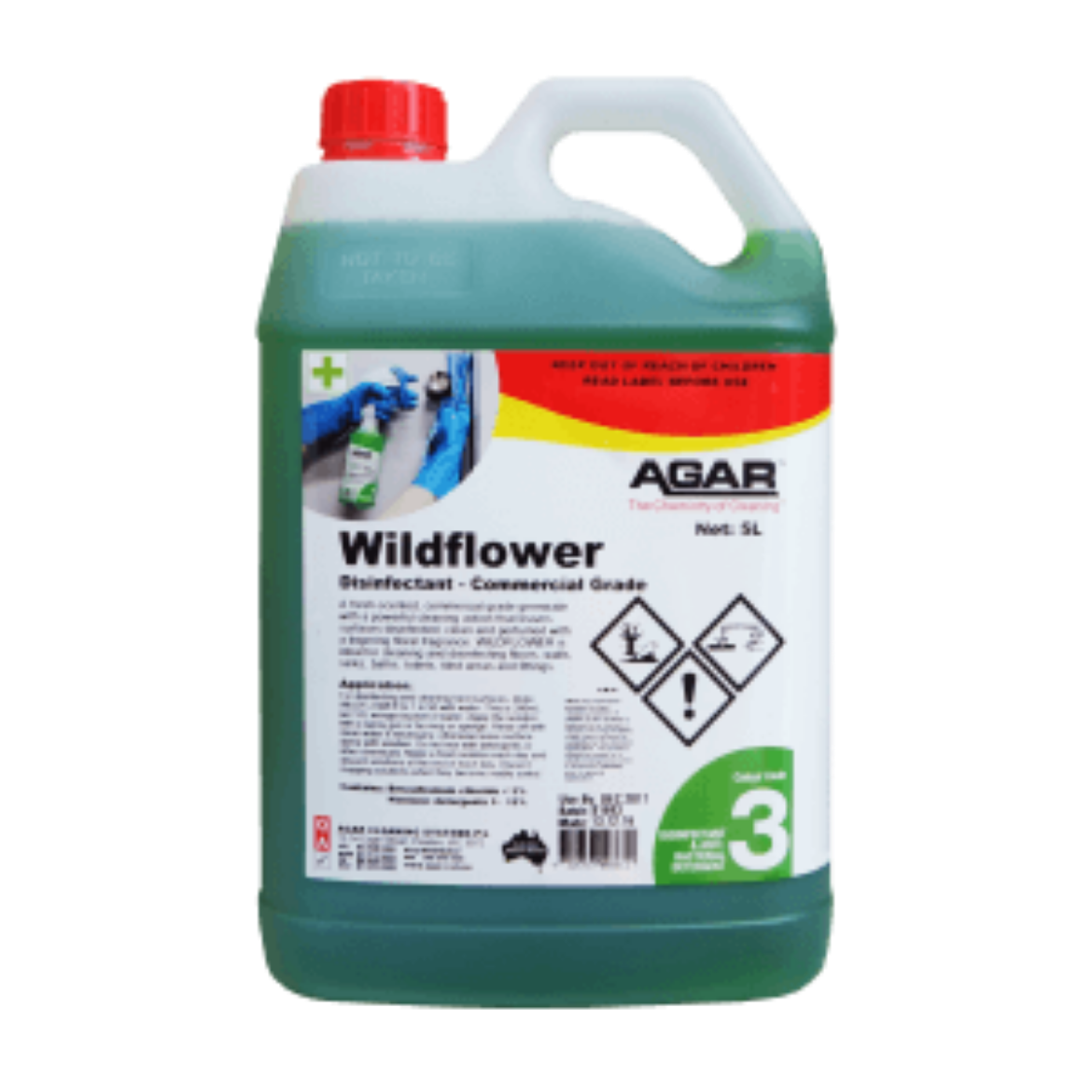 Picture of AGAR WILDFLOWER DISINFECTANT CLEANER 5L