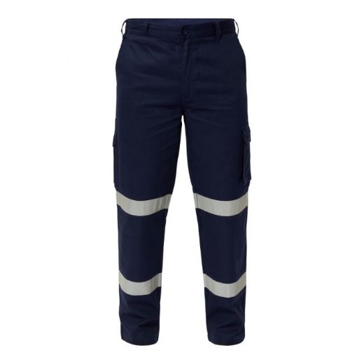 Picture of WORKCRAFT BIO MOTION TAPE  MID-WIGHT CARGO COTTON DRILL TROUSER