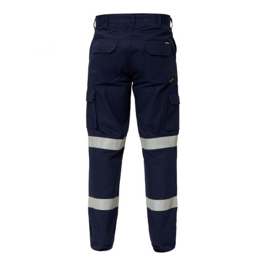Picture of WORKCRAFT BIO MOTION TAPE  MID-WIGHT CARGO COTTON DRILL TROUSER