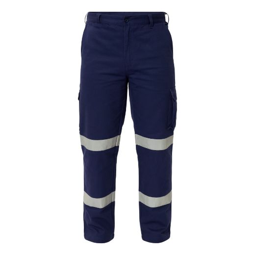 Picture of WorkCraft REFLECTIVE CARGO COTTON DRILL TROUSER