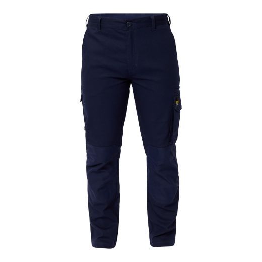 Picture of WorkCraft STRETCH CARGO PANTS WITH KNEE DART