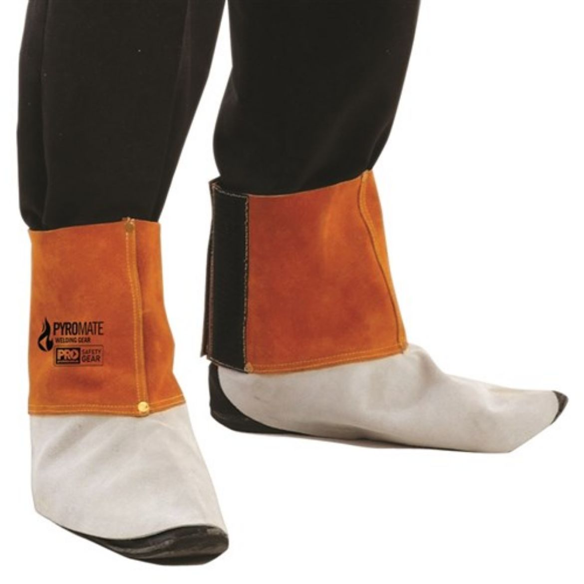 Picture of WELDERS SPATS - CHROME LEATHER - L