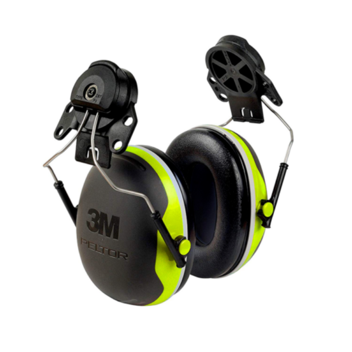 Picture of 3M™ PELTOR™ X4 Series Earmuff X4P3G Helmet Attach Earmuff SLC80 31dB (Class 5)
