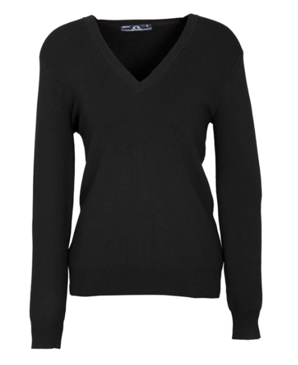 Picture of Womens V-Neck Knit Pullover