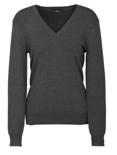 Picture of Womens V-Neck Knit Pullover