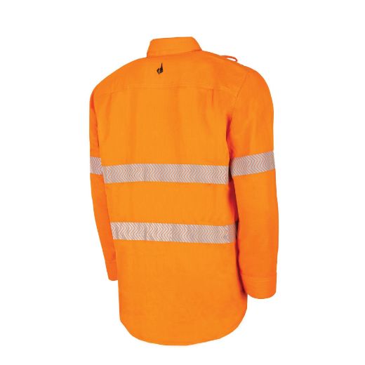 Picture of Regular Weight PPE2 FR Shirt With Segmented FR Reflective Tape