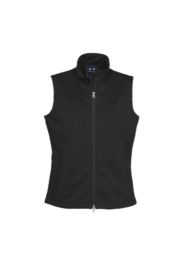 Picture of Biz Collection Womens Softshell Vest