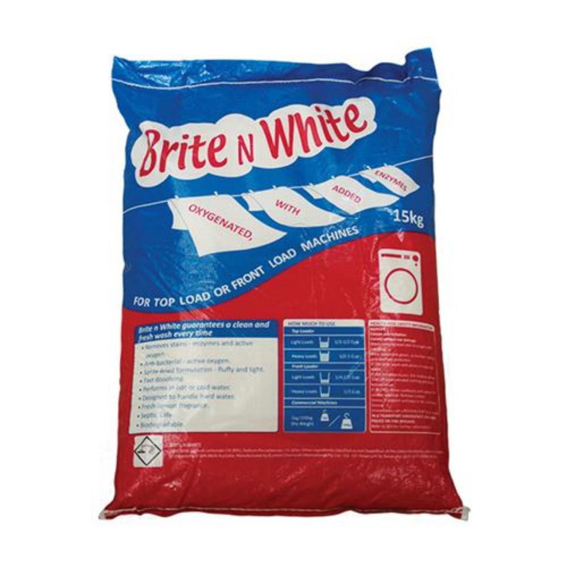 Picture of CC BRITE & WHITE LAUNDRY POWDER 15G