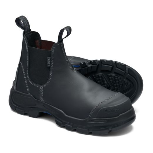 Picture of RotoFlex Black Platinum Leather Elastic Side Rubber Sole