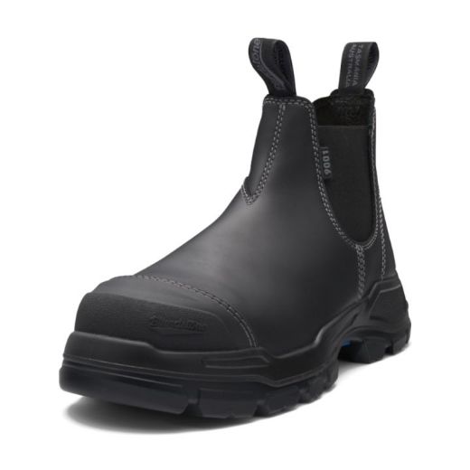 Picture of RotoFlex Black Platinum Leather Elastic Side Rubber Sole