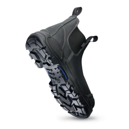 Picture of RotoFlex Black Platinum Leather Elastic Side Rubber Sole