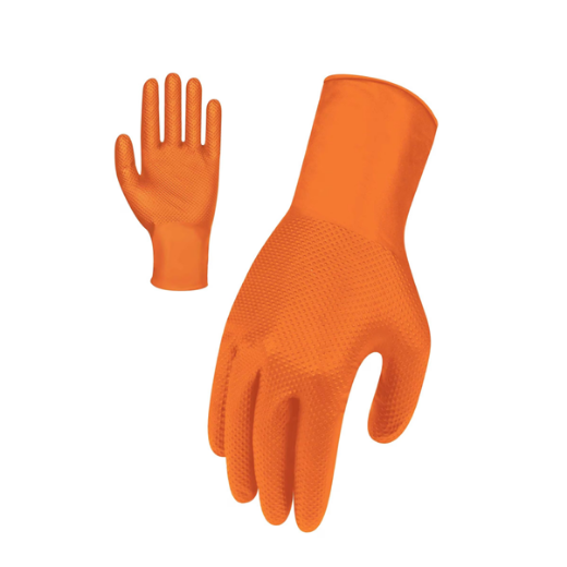 Picture of SafeTouch Disposable Nitrile - Industrial - Orange