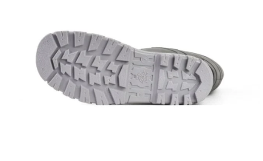 Picture of Black / Grey PVC 400mm Safety Gumboot