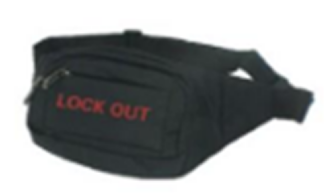 Picture of PERSONAL LOCKOUT KIT- 1x BAG, 1x RED LOCK, 1x 25mm HASP, 10x DTs, 1x PEN