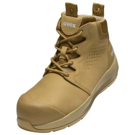 Picture of uvex 2 x-flow zip side work boot tan (wheat) Standard Width