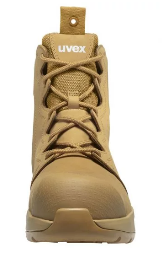 Picture of uvex 3 x-flow zip side work boot tan (wheat) Standard Width