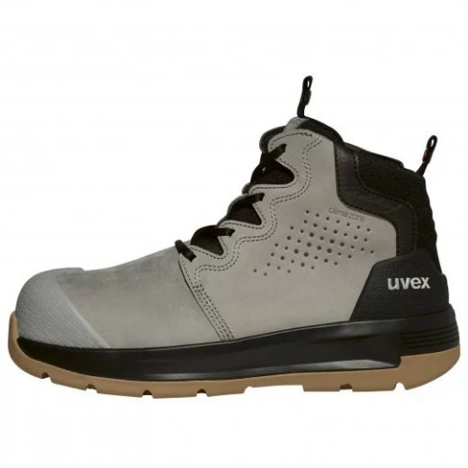 Picture of uvex 2 x-flow zip side work boot wolf grey, Extra Width