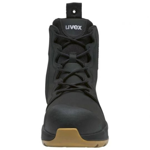 Picture of uvex 3 x-flow zip side work boot (black & tan) - Extra Width