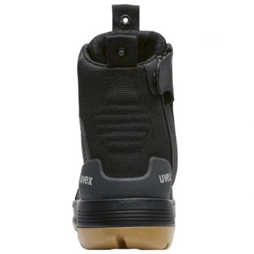 Picture of uvex 3 x-flow zip side work boot (black & tan) - Standard Width