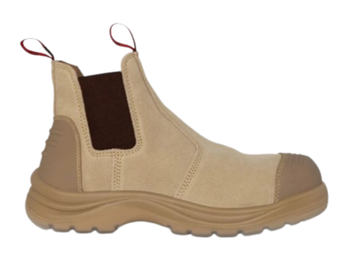 Picture of WILLS SUEDE STEEL CAP GUSSET WORK BOOTS