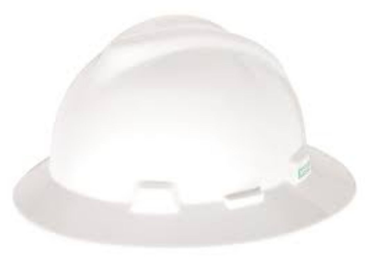 Picture of MSA V-Gard™ Full Brim Hat, Fas-Trac® III, 4 Point