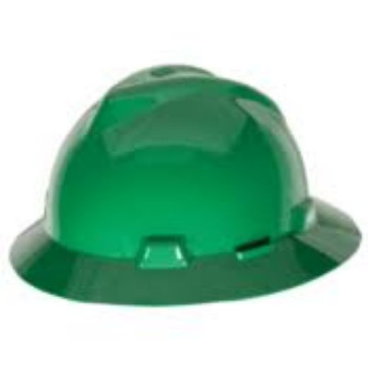 Picture of MSA V-Gard™ Full Brim Hat, Fas-Trac® III, 4 Point