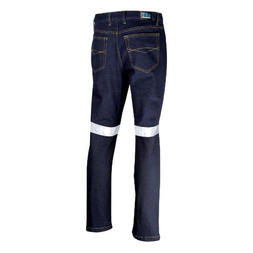Picture of Tru Stretch Denim Jeans with Reflective Tape