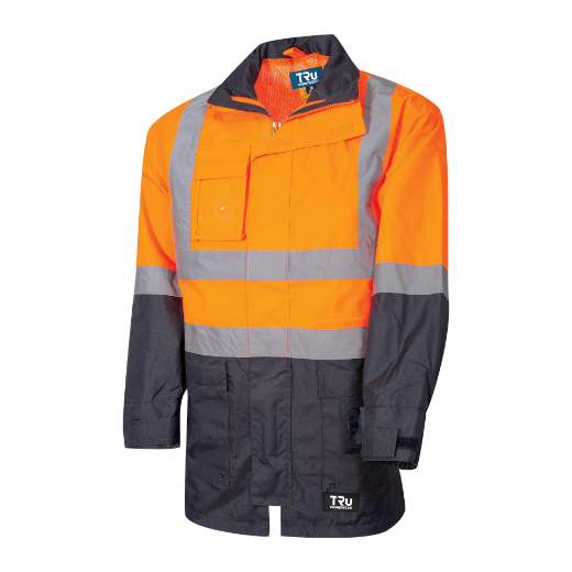 Picture of TRu Workwear Rain Jacket with Reflective Tape