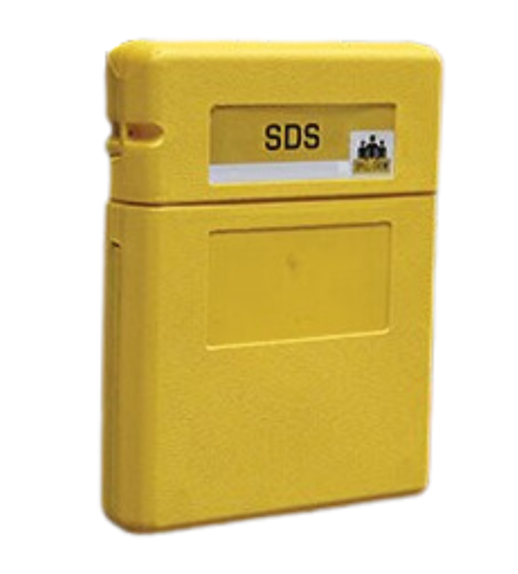 Picture of SDS Holder- Polyethylene- Yellow