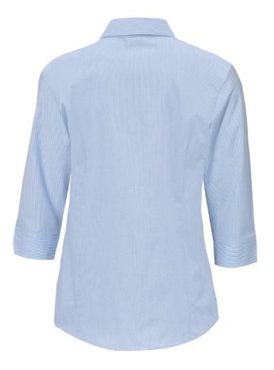 Picture of Biz Collection Ladies Micro Check 3/4 Sleeve Shirt