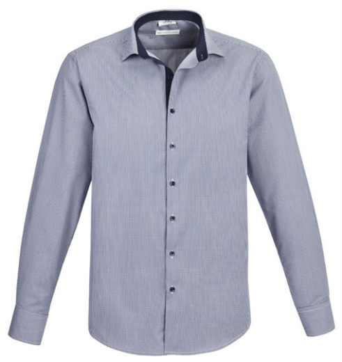 Picture of Biz Collection Mens Edge Long Sleeve Shirt