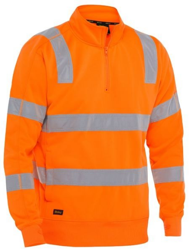 Picture of Taped Hi Vis 1/4 Zip Pullover