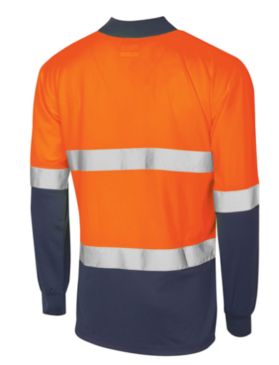 Picture of Micromesh L/S Hi-Vis Taped Polo Shirt