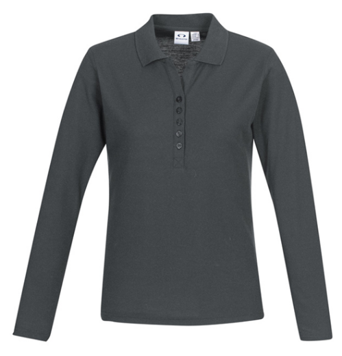 Picture of Womens Crew Long Sleeve Polo