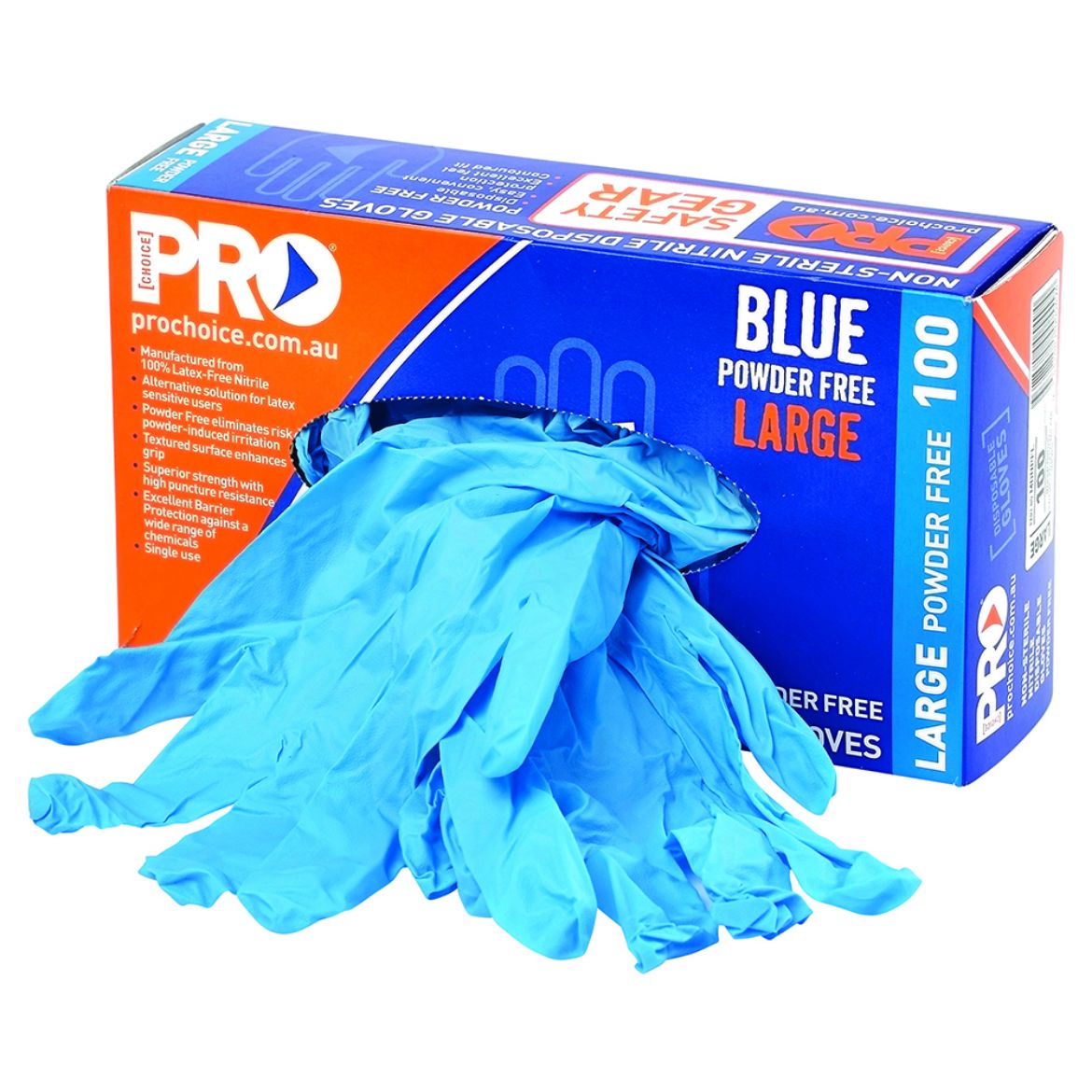 Picture of DISPOSABLE NITRILE POWDER FREE - BOX OF 100 PIECES